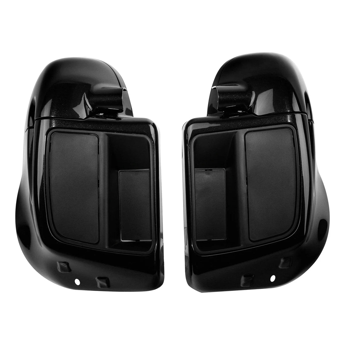 Lower Vented Leg Fairings for Harley Touring Road Glide (2014–2025) Black