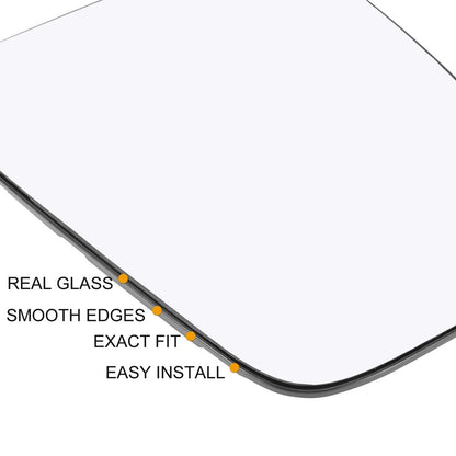 Heated Rearview Right Side Mirror Glass w/ Backing Plate for Ford Transit (2015–2020)