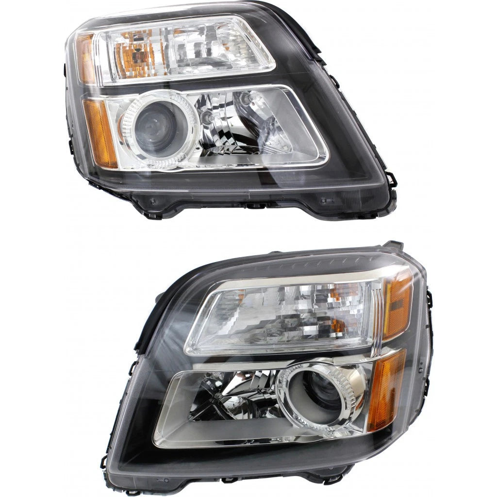 Head Light Assembly Pair for GMC Terrain (2016–2017) PLX-M0-335-1161L-ACN2-CL360A1, GM2502436, GM2503436