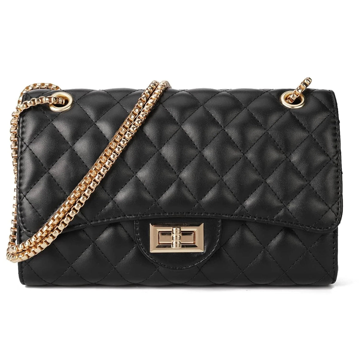 Quilted Crossbody Purse for Women (Trendy Design)