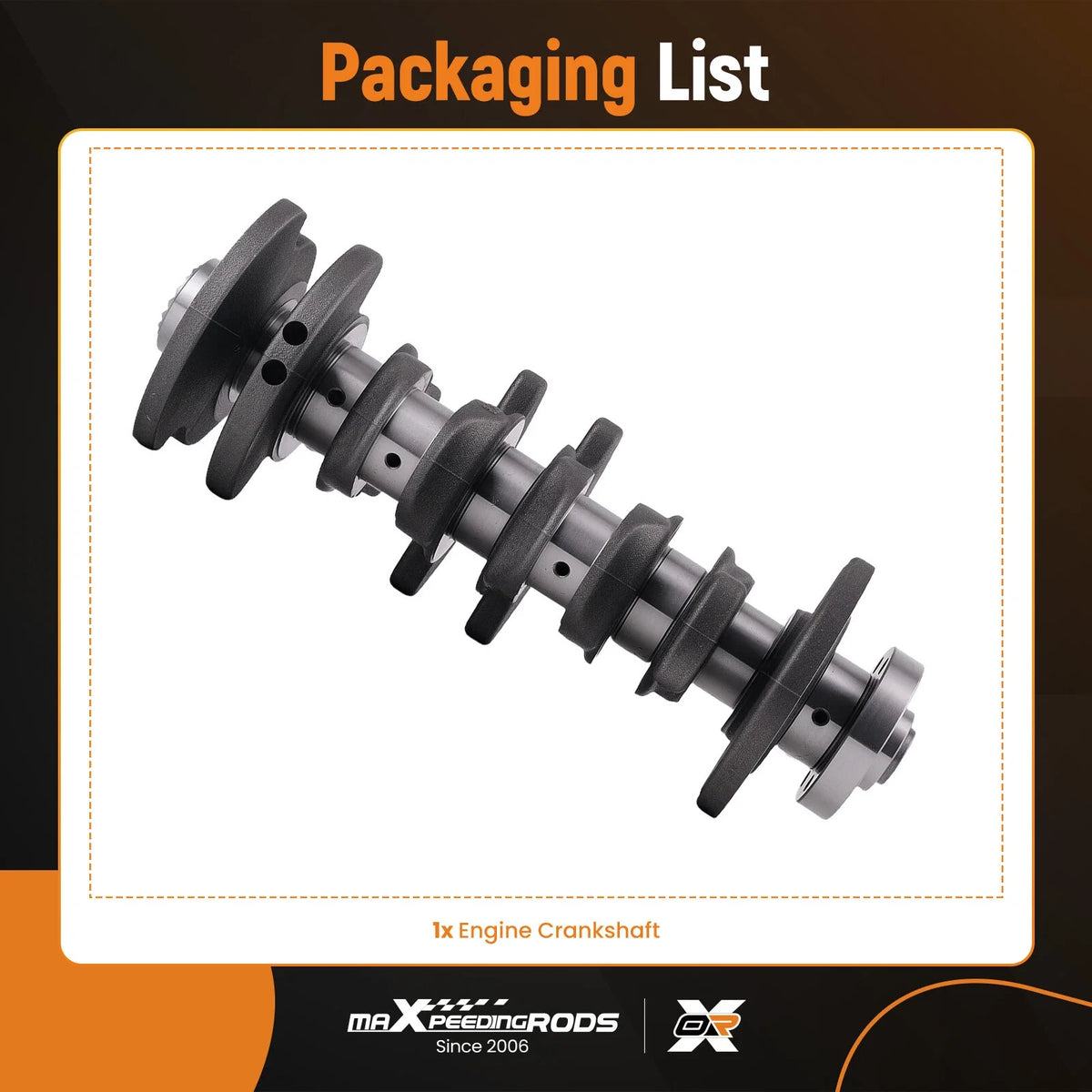 Crankshaft for Audi A4 A5 A6 Q5 Q7 TT VW Golf GTI (2015–2022)