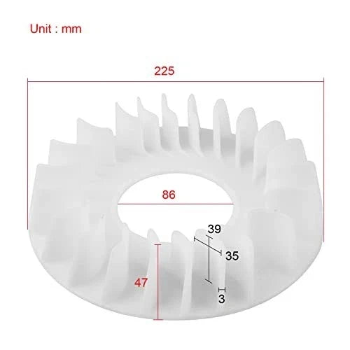 Cooling Engine Fan for GX610 GX620 GX670 (19511 ZJ1000)