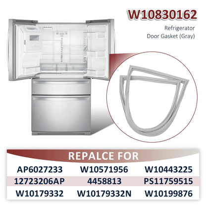 Refrigerator Door Gasket for Kenmore Whirlpool French Door (W10830162)