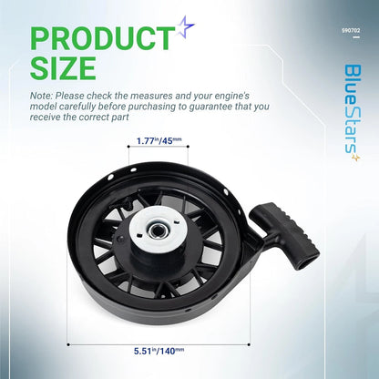 590739 Recoil Starter for Easy Lawn Equipment