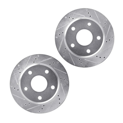 Drilled and Slotted Rotors for Ram Dakota (2011) ALX-PAU-DF-7002-40044-CLA3