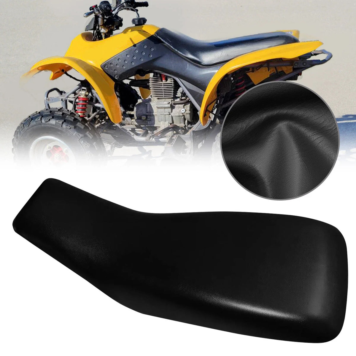 Replacement Seat Cover for Honda TRX250EX Sportrax ATV (2001–2005) Black