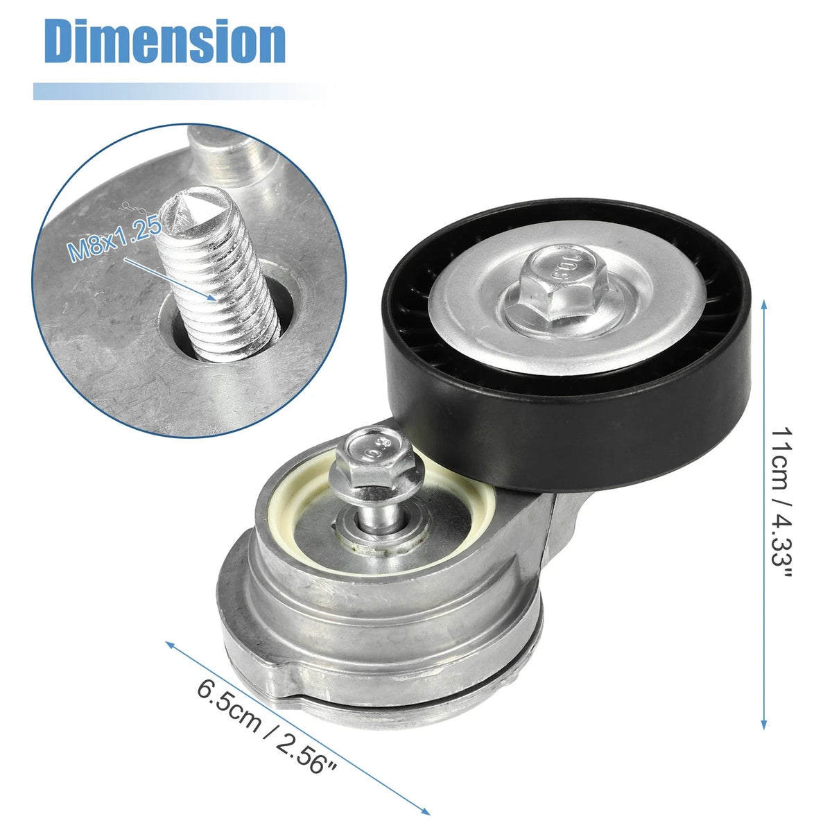 Serpentine Belt Tensioner for Chevrolet Corvette Camaro 5.7L (1997–2013)