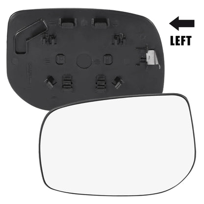 Left Side Rear View Mirror Glass with Backing Plate 159g for Toyota Yaris (2006–2011)