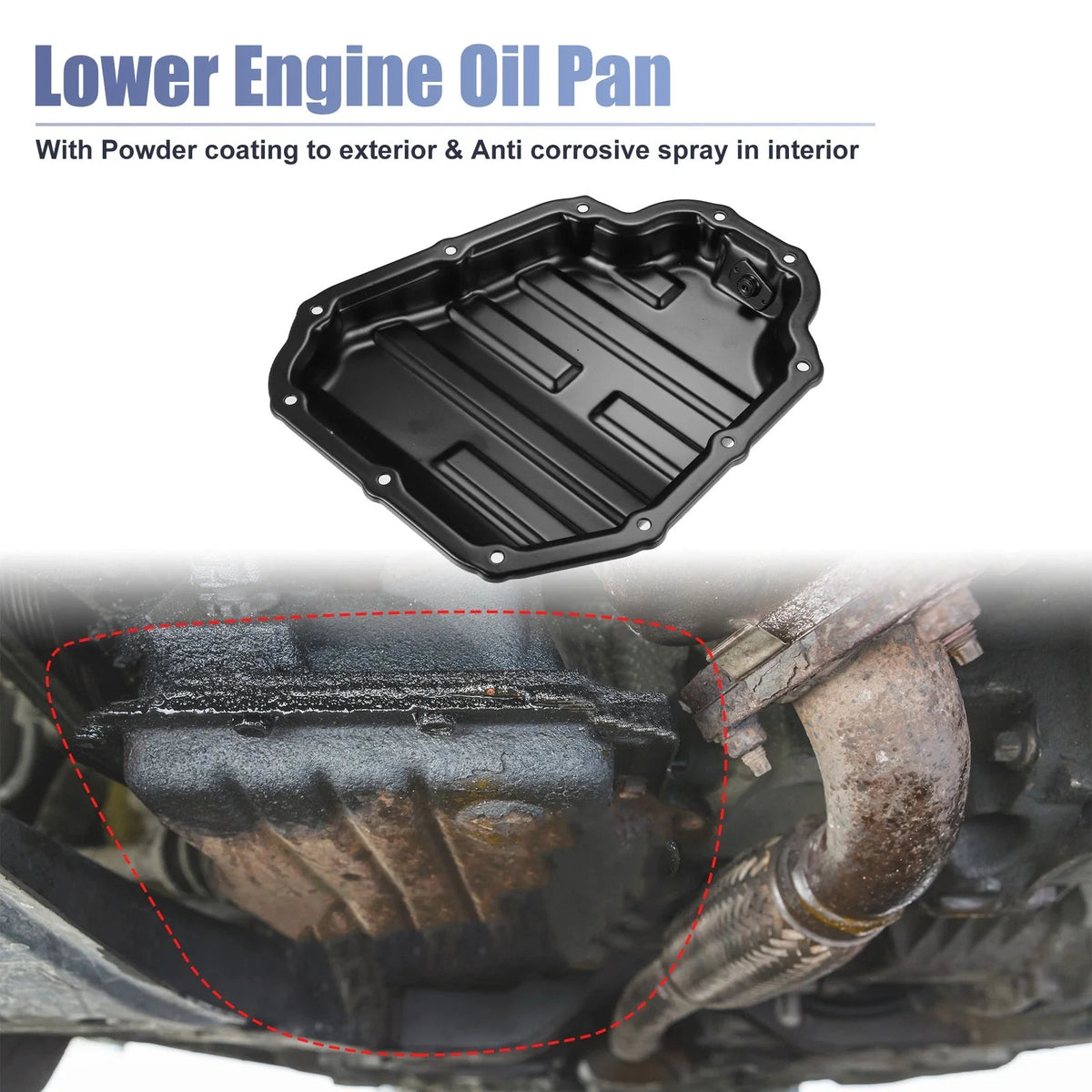 Engine Oil Pan No. 111103TS0B for Nissan Rogue 2.5L (2017–2020)