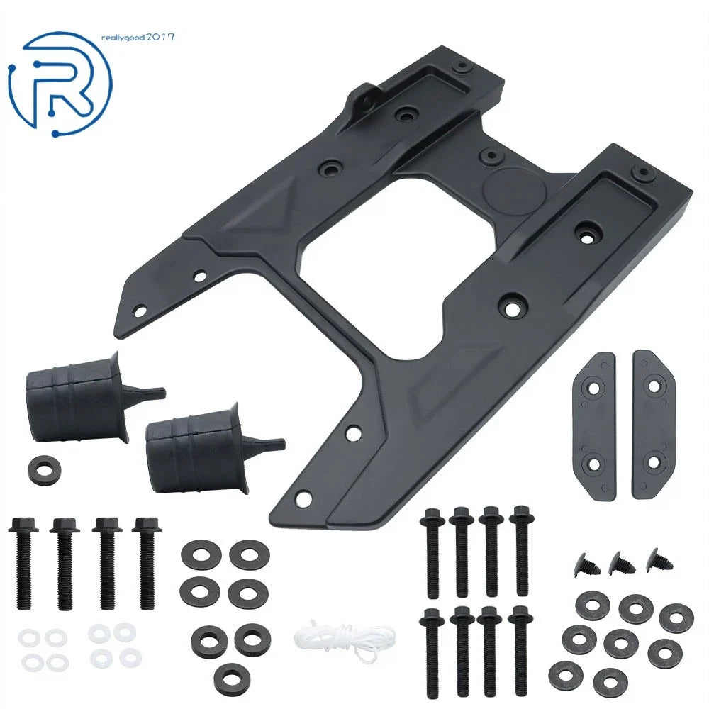 Aluminum Alloy Spare Tire Hinge Reinforcement Kit for Jeep Wrangler (2018–2019)