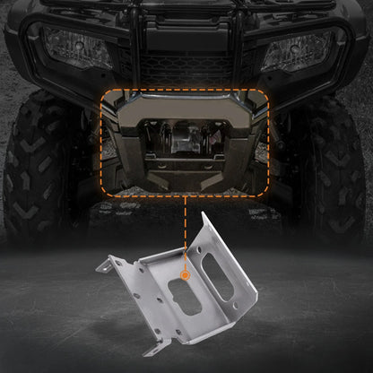 Winch Mount Kit for Honda Foreman Rubicon TRX520 TRX500 (2014–2025) Steel