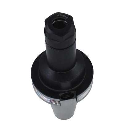 Set of 4 Collet Chucks for CAT40 (4" Long Gage Length)