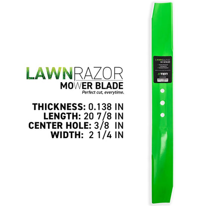 2X High Lift Mower Blades for Hayter AWD 53cm Osprey AutoDrive (93-4106-03, 108-3762-03, 108-3762-S)