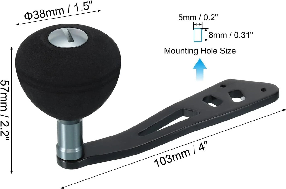 Fishing Reel Handle Replacement for Versatile Models (Corrosion Resistant)