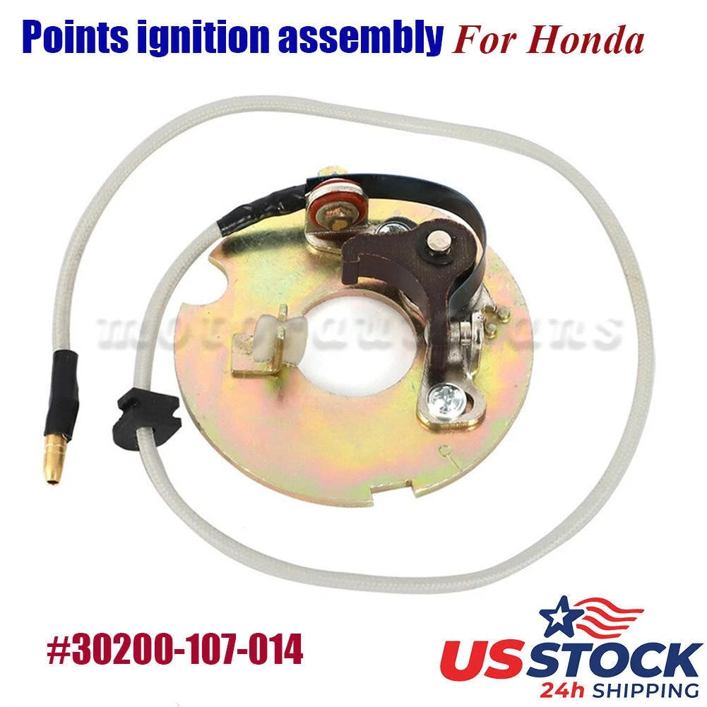 Points Plate Assembly for Honda CB100 CB125 CL125 XL250 SL125 CT90 (30200-107-014, 30200-028-013, 30200-028-004)