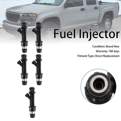 5X Fuel Injectors for Hummer H3, Chevrolet Trailblazer, Colorado (2005–2010)