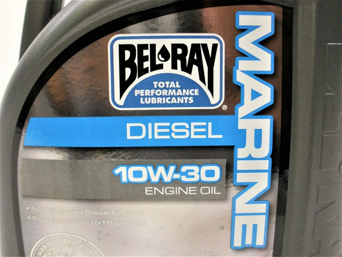 4L BelRay 99760-BT4 Marine Diesel Engine Oil SAE 10W30 for Boat (N/A)