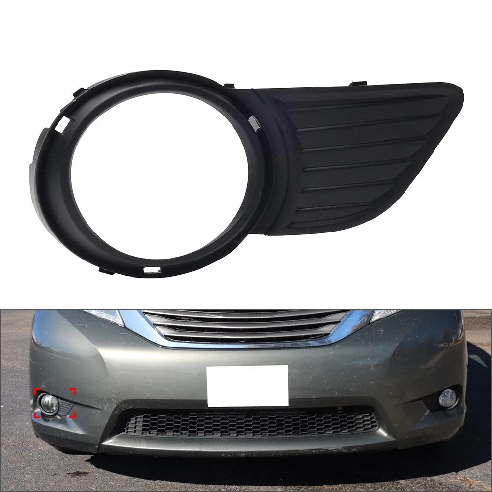 Front Right Fog Light Lamp Bezel Cover for Toyota Sienna (2011–2017)