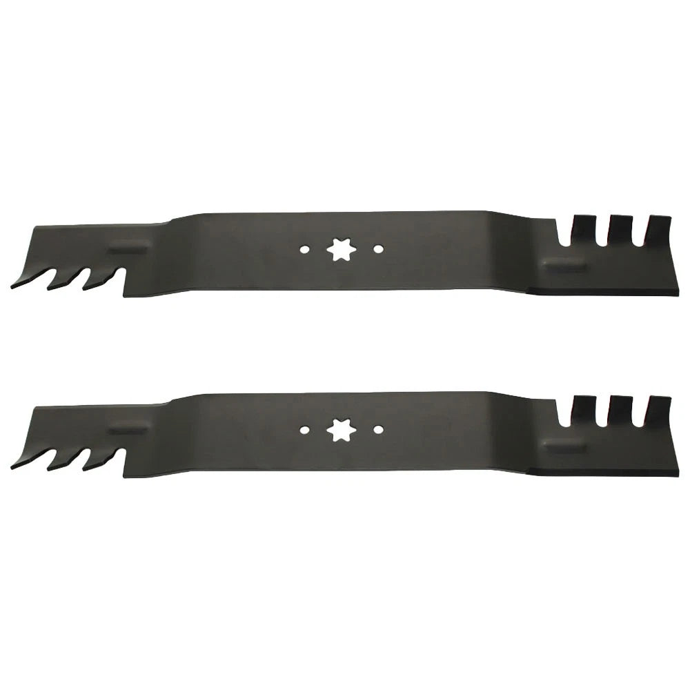 (2) 96-401 Mulching Blades for Cub Cadet LTX1 Troy-Bilt Horse XP (46" Deck)