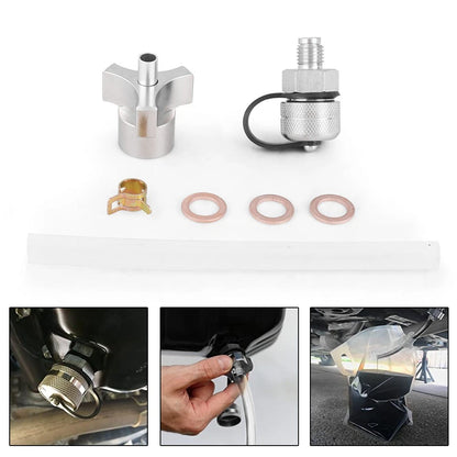 M12x1.5 Quick Twist Oil Drain Valve for Easy Oil Changes