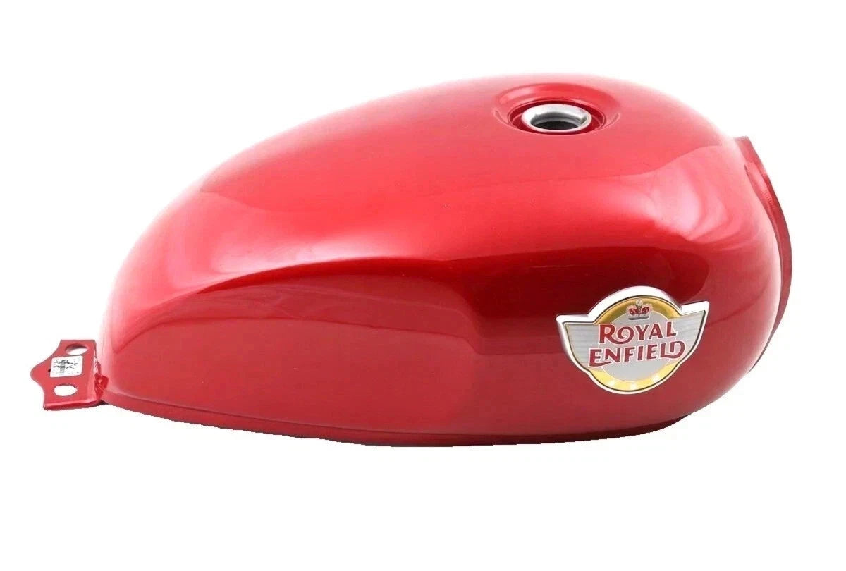 Canyon Red Fuel Gas Tank for Royal Enfield Interceptor 650 (2018–2023)