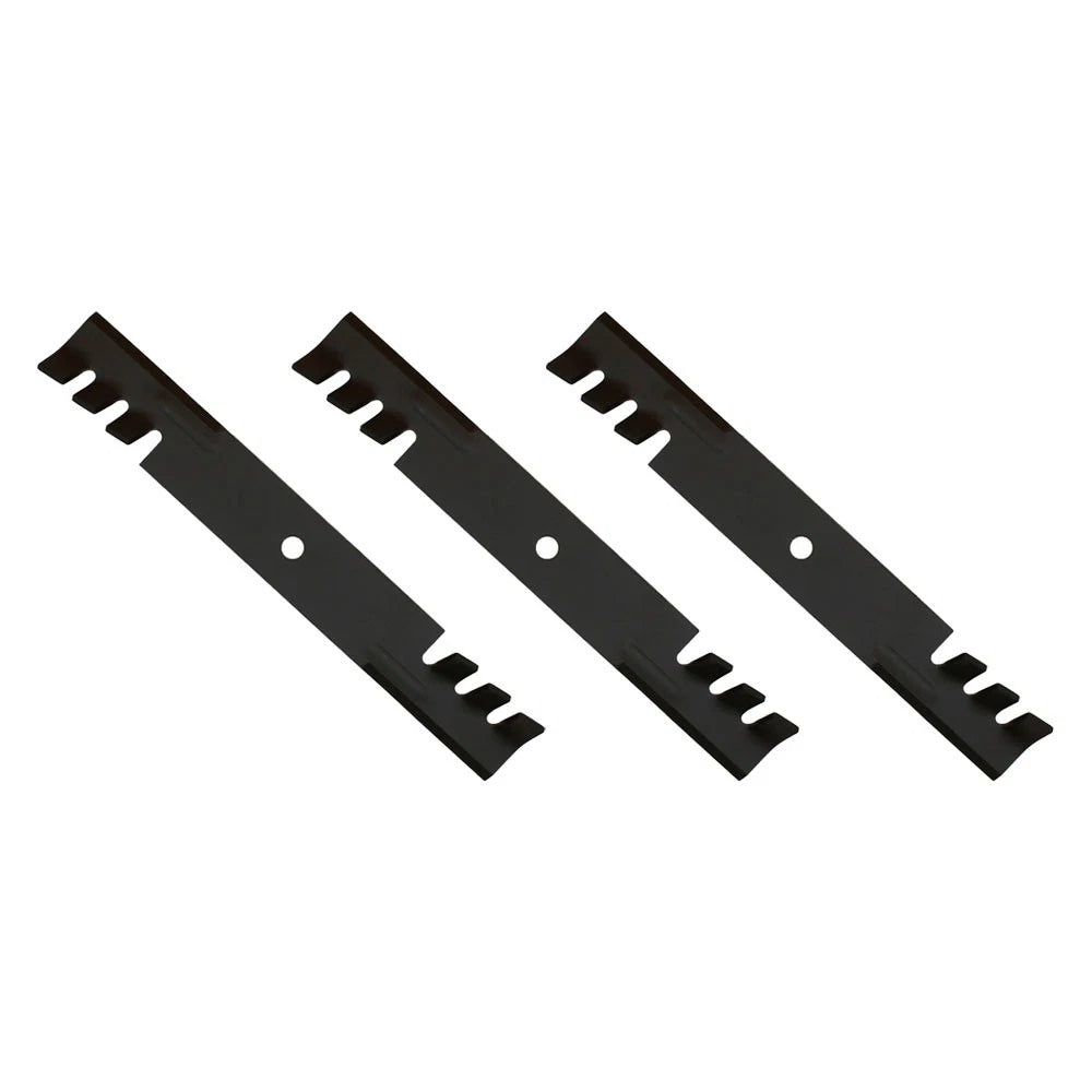 Set of 3 Copperhead Mulching Blades for Hustler (Commercial)
