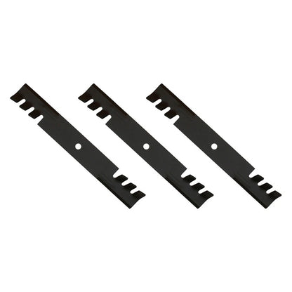 Set of 3 Copperhead Mulching Blades for Hustler (Commercial)