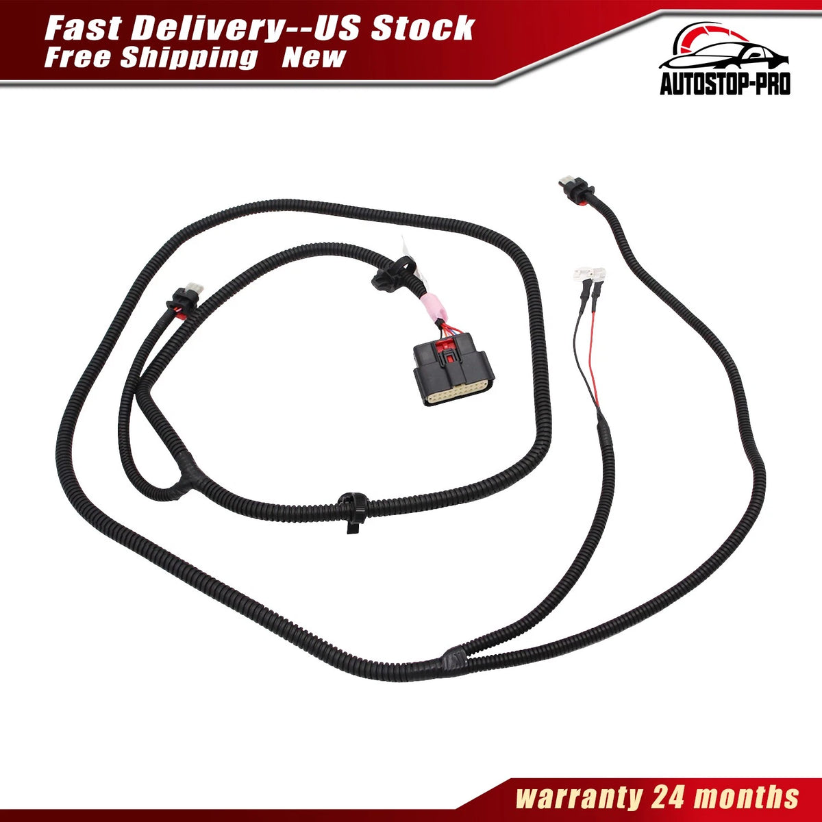 Front Fascia Wire Harness Assembly for Tesla Model Y (2023–2024) 1489045-04-D, 148904504D, 1489045