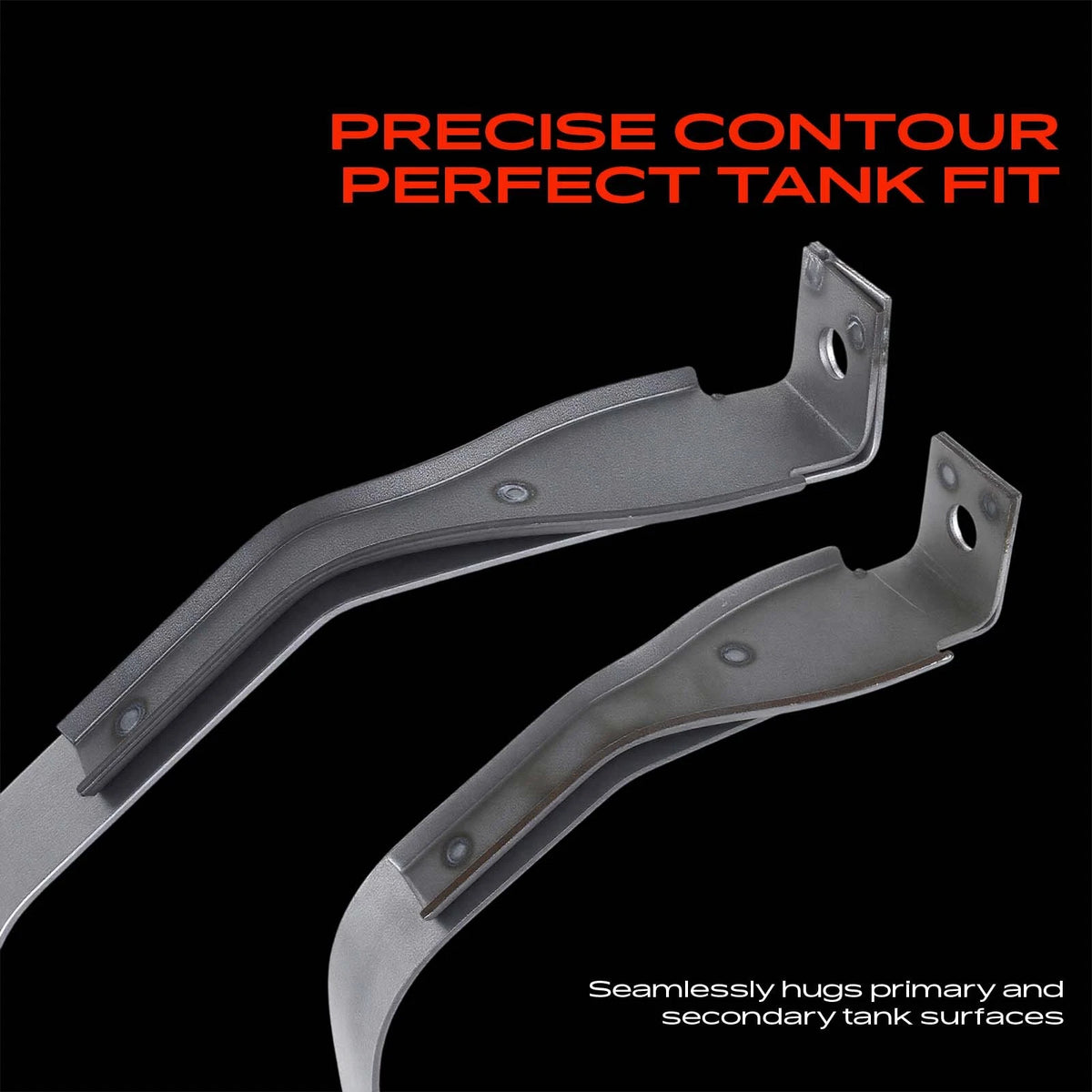 2X Fuel Tank Strap for Toyota Avalon (2013–2015) Camry (2012–2017) 7760106080, 7760206080, ST545