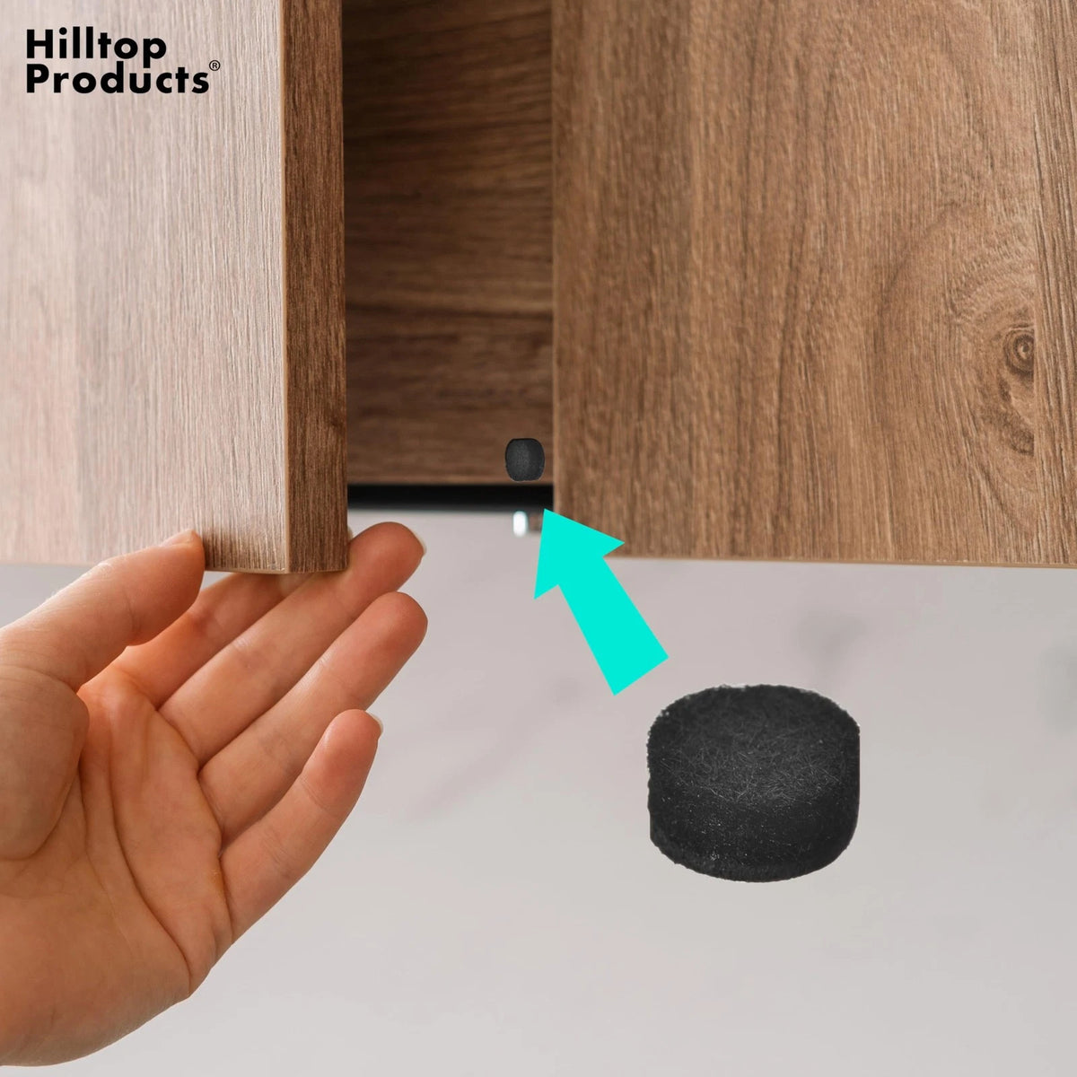 120 Pack Felt Cabinet Bumpers for Cabinet Doors