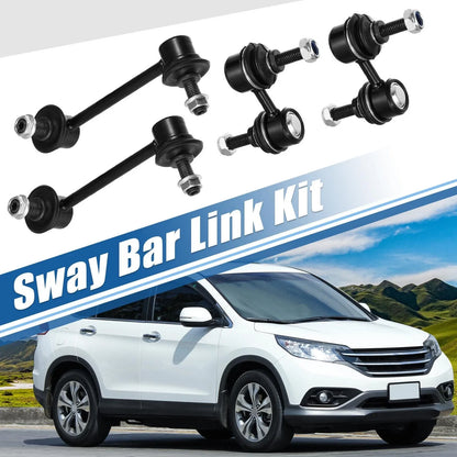 Set of 4 Stabilizer Sway Bar Links K90667 K90668 for Honda CR-V (1997–2001)