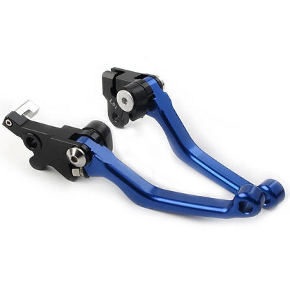 CNC Pivot Brake Clutch Levers for Honda XR250 XR400 (1995–2007) 2PCS Blue