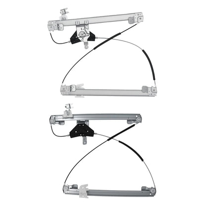 2X Window Regulator Assembly Pair for Infiniti QX60 (2014–2020) w/o Motor Front L&R