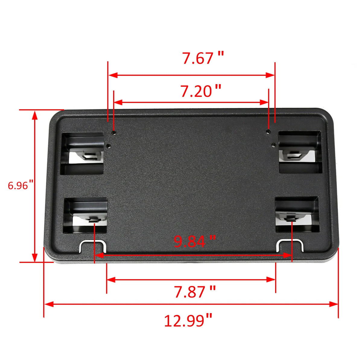 Front Bumper License Plate Holder Bracket for Ford F150 (2015–2017) #FL3Z17A385A