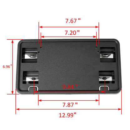 Front Bumper License Plate Holder Bracket for Ford F150 (2015–2017) #FL3Z17A385A