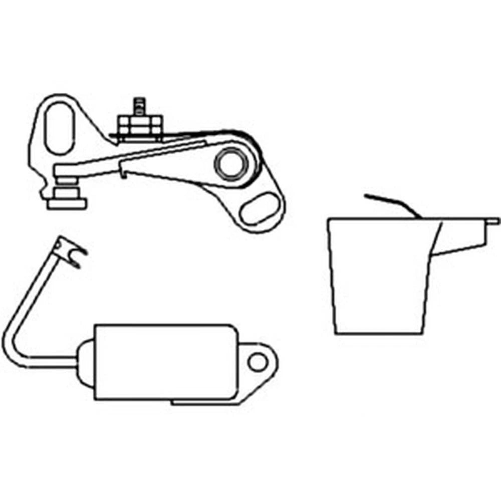 Ignition Tune Up Kit for Ford 2000 2110 2600 3000 4000 340 445 545