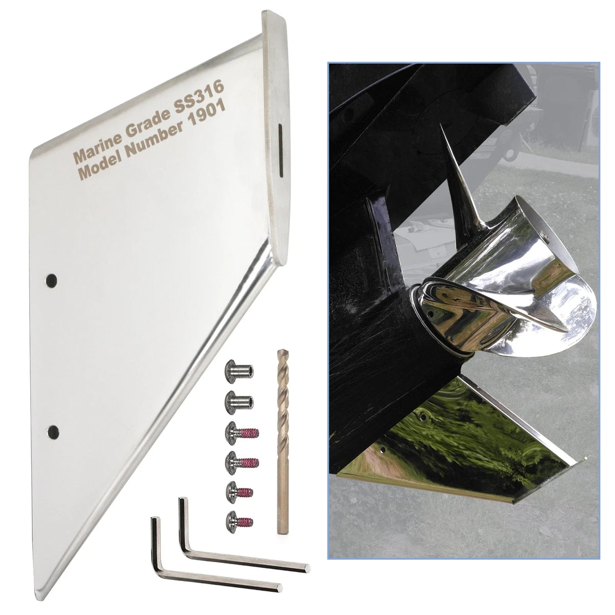 Skeg Guard Protector for Mercruiser Alpha I Gen II (1991–Present) 27031