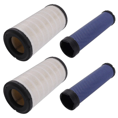 Dual Air Filters for Kubota SVL90 SVL90-2 (RS3544, RS3545)