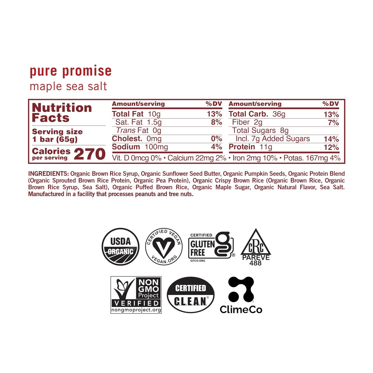12X GoMacro MacroBar Organic Vegan Protein Bars (Light Brown)