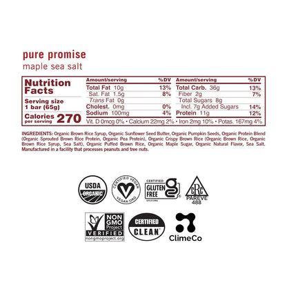 12X GoMacro MacroBar Organic Vegan Protein Bars (Light Brown)