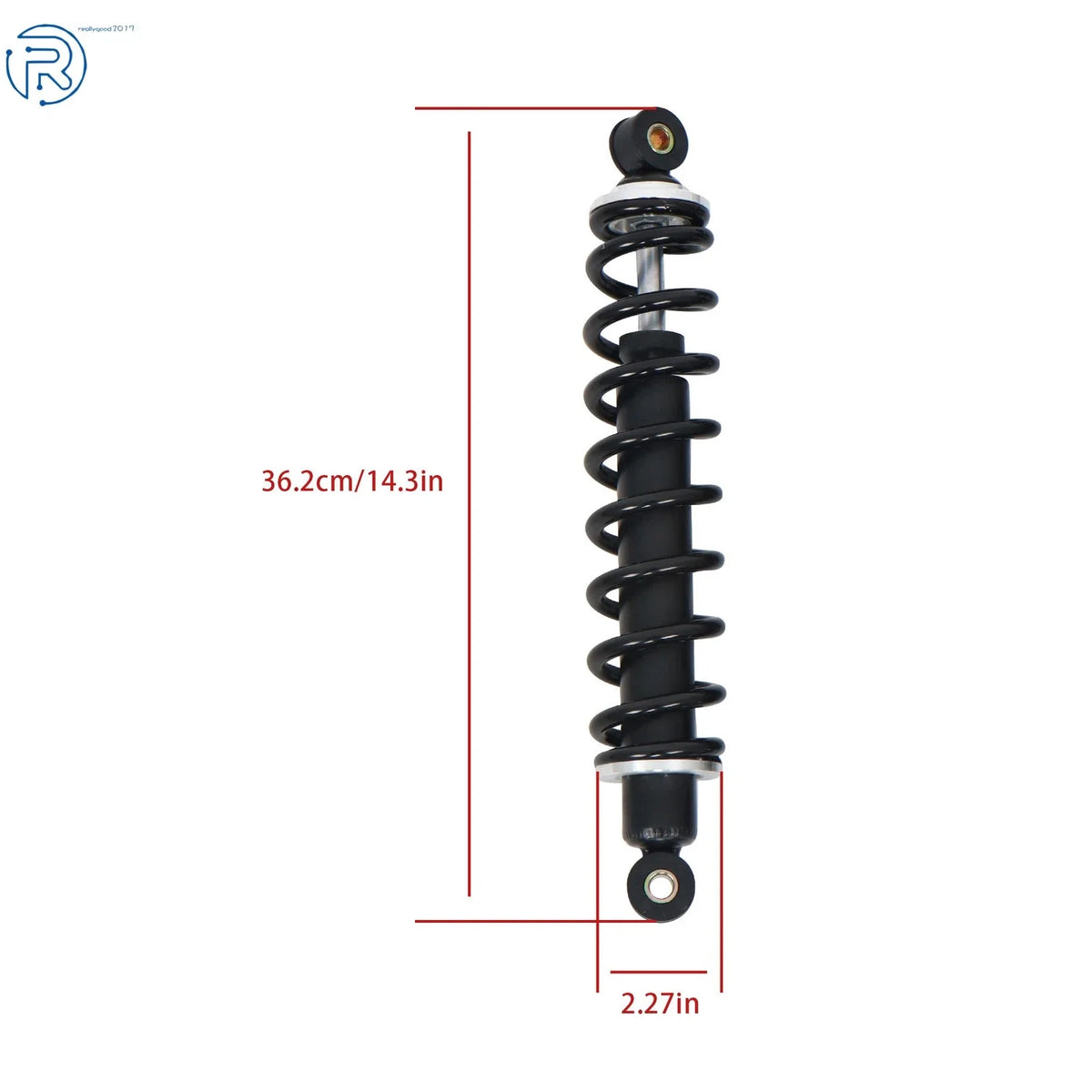 2X Front Shock Absorbers for John Deere Gator 4x2, 6x4, TH, TS, TX (AM130448)