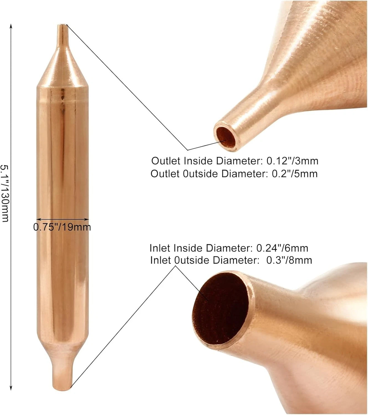 4X Refrigerator Filter Dryer for Litoexpe