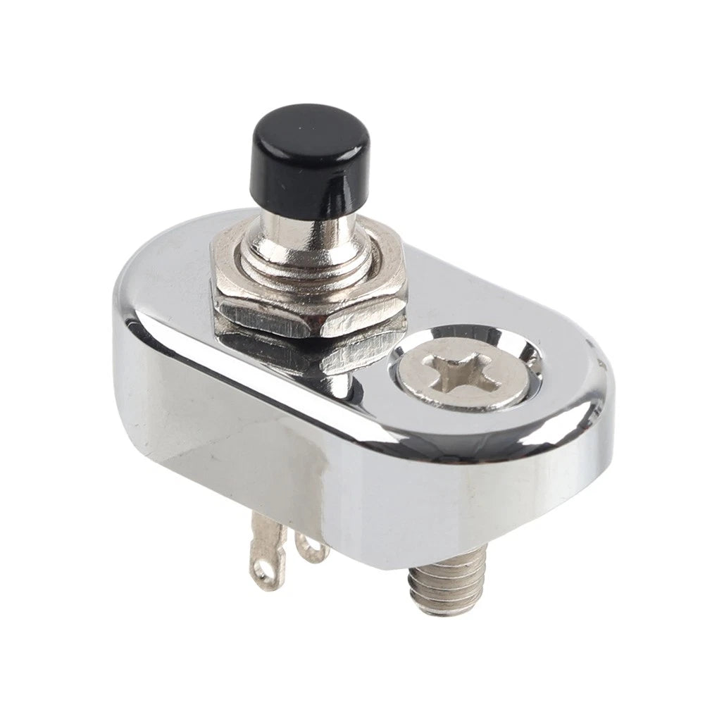 7/8" 1" Motorcycle Handlebar Mini Push Button Switch for Cafe Racer (N/A)