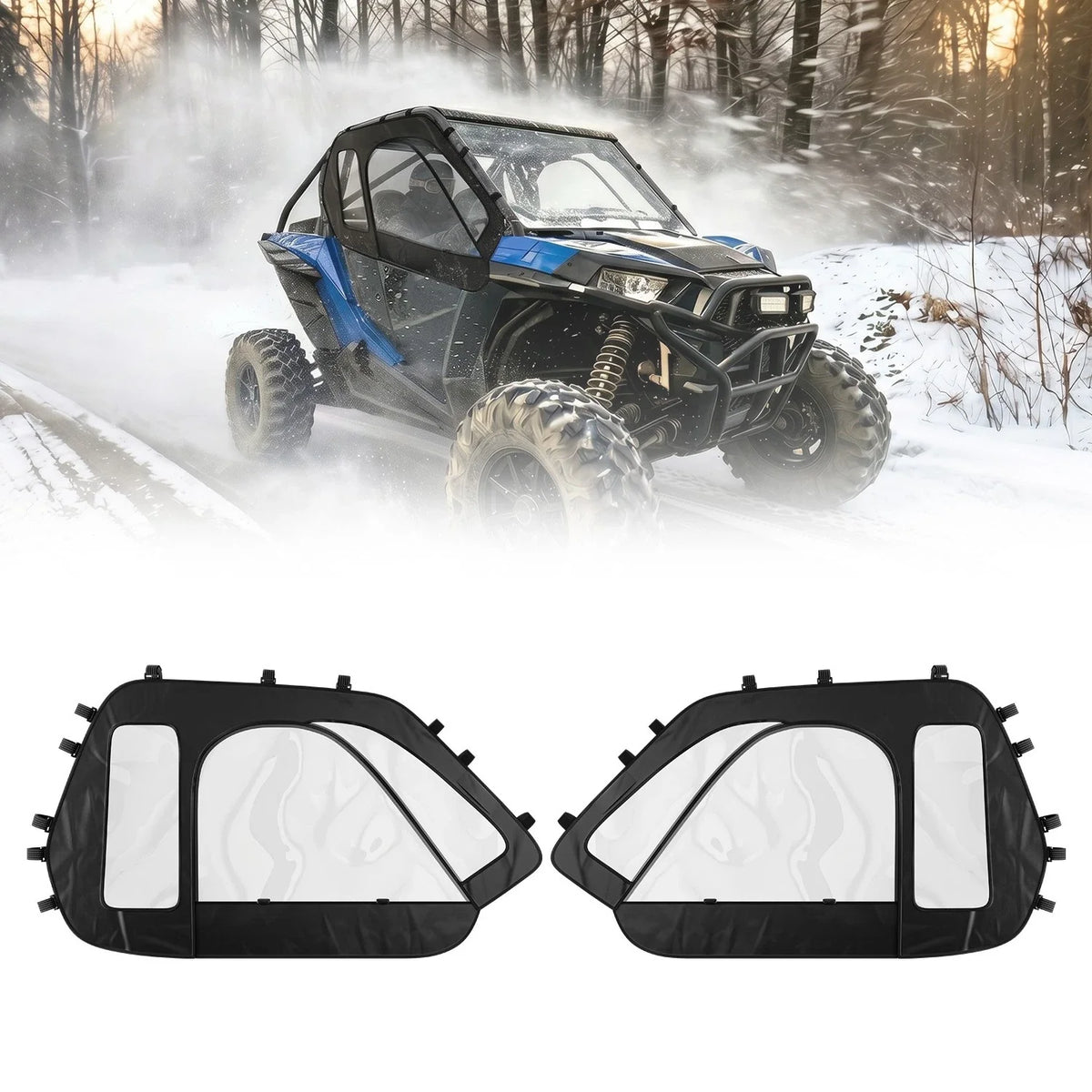 UTV Soft Cab Enclosures for Polaris RZR XP 1000 / XP Turbo (2014–2023)