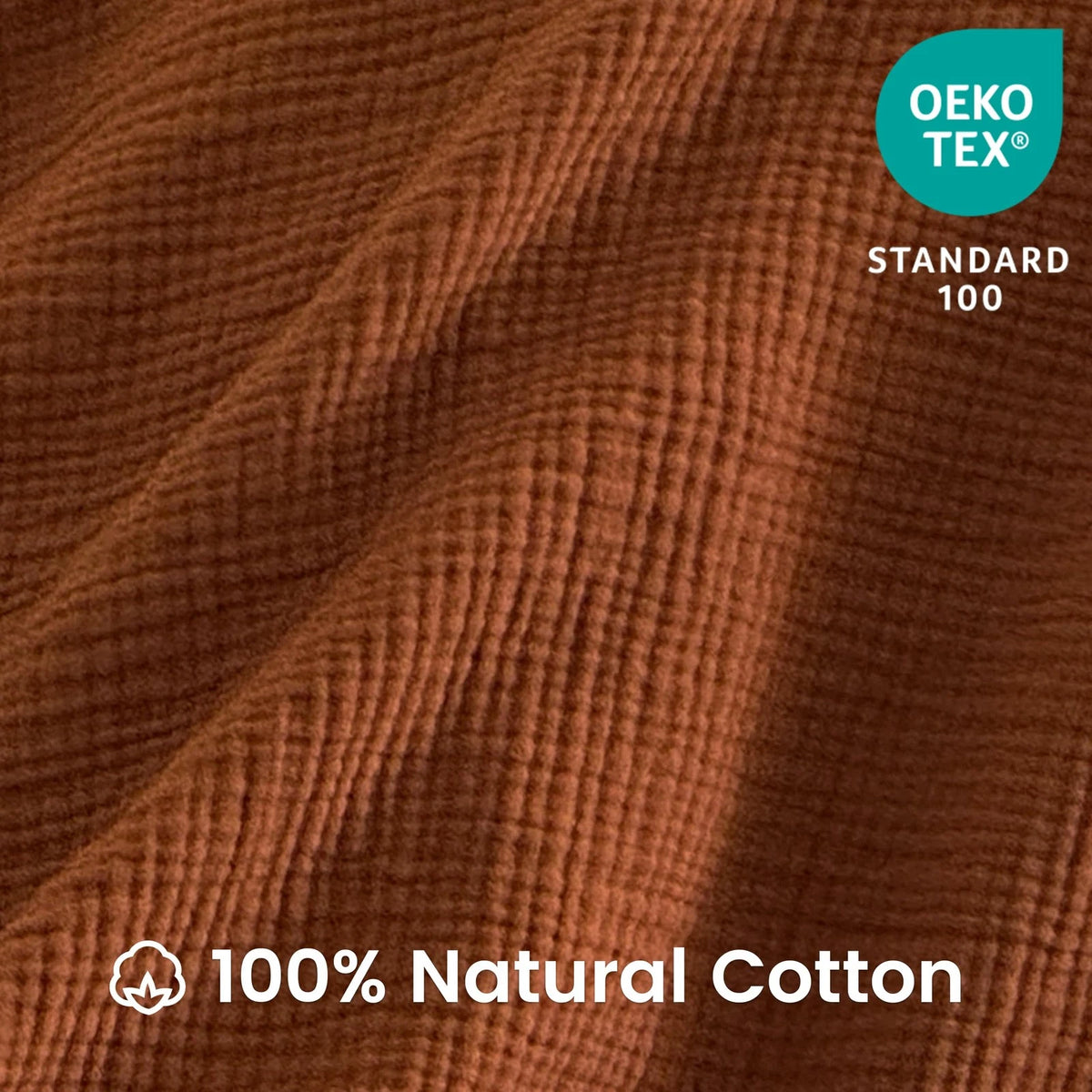 Reversible King Size Cotton Muslin Blanket for All-Season Comfort