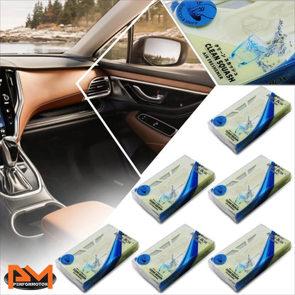 6x Treefrog Clean Squash Air Freshener for Car (Universal Fit)