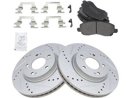 Brake Pad and Rotor Kit for Mitsubishi Outlander (2007–2019) 66874WQYQ