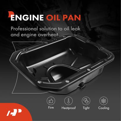 Engine Oil Pan for Mazda Protege 1999–2003, Protege5 2002–2003, 626 1993–2002, FS59-10-400, FS59104, FS01-10-400A