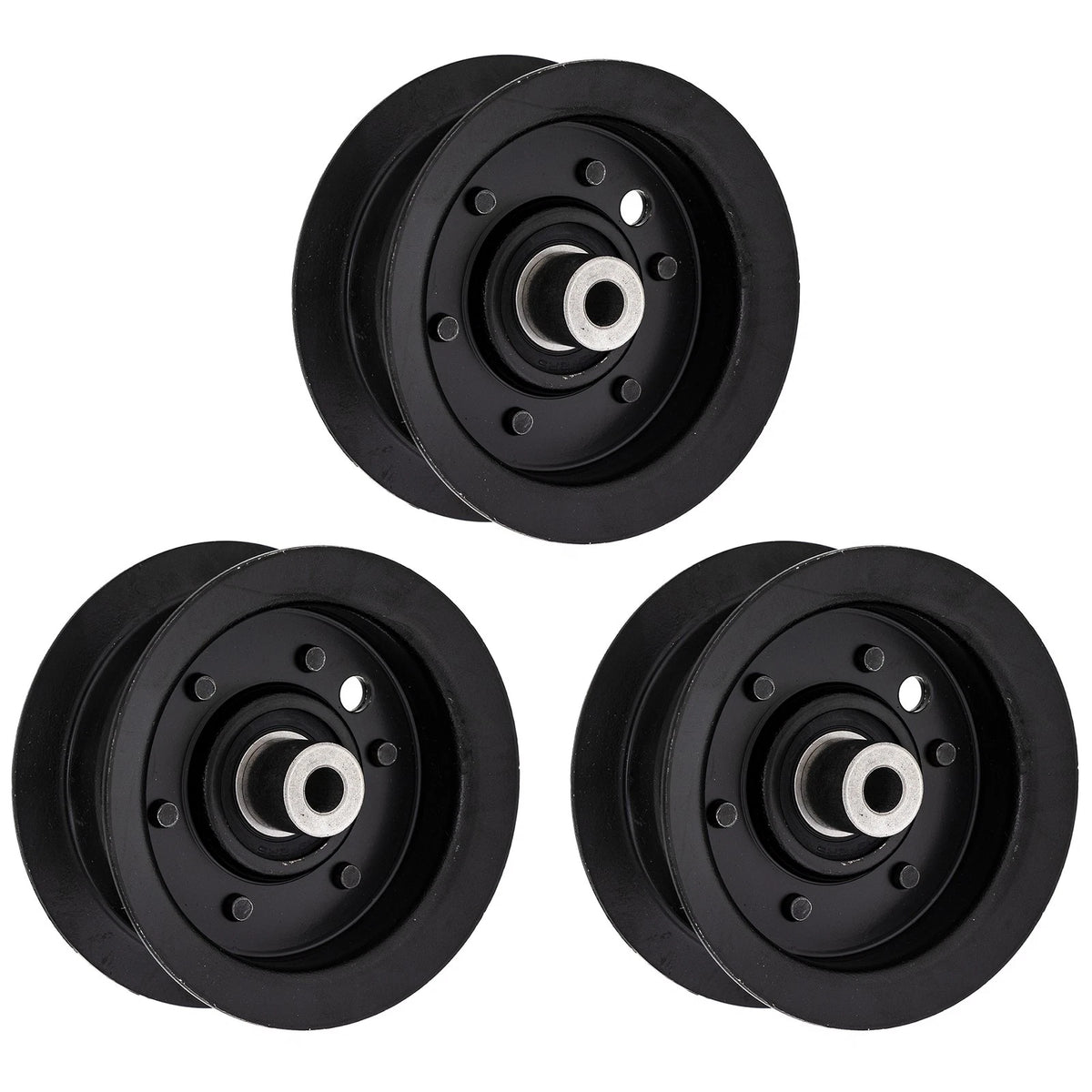 Flat Idler Pulley Set of 3 for Hayter Recycling RT380H (88-5630, 132-4717)