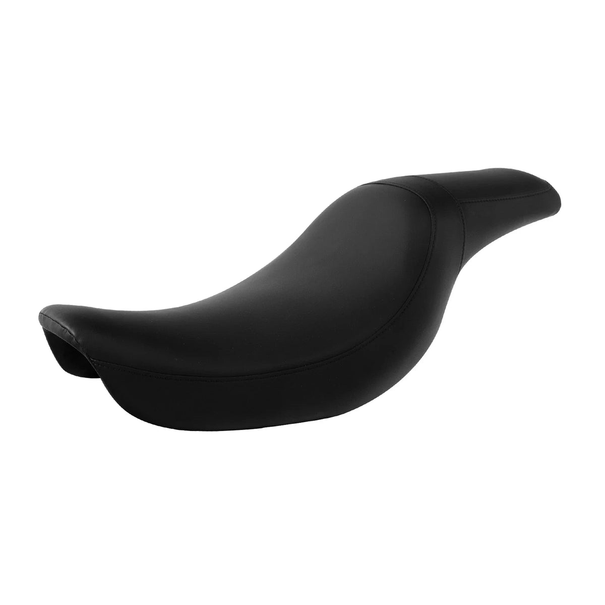 Black Driver Passenger Seat for Harley Dyna Wide Glide Low Rider (2006–2017)